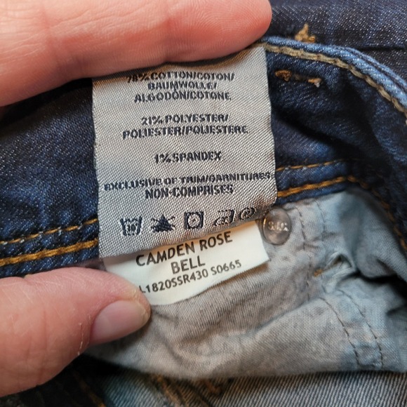 Silver Camden Rose Bell Flare Jeans Size 31‎ - Picture 7 of 7